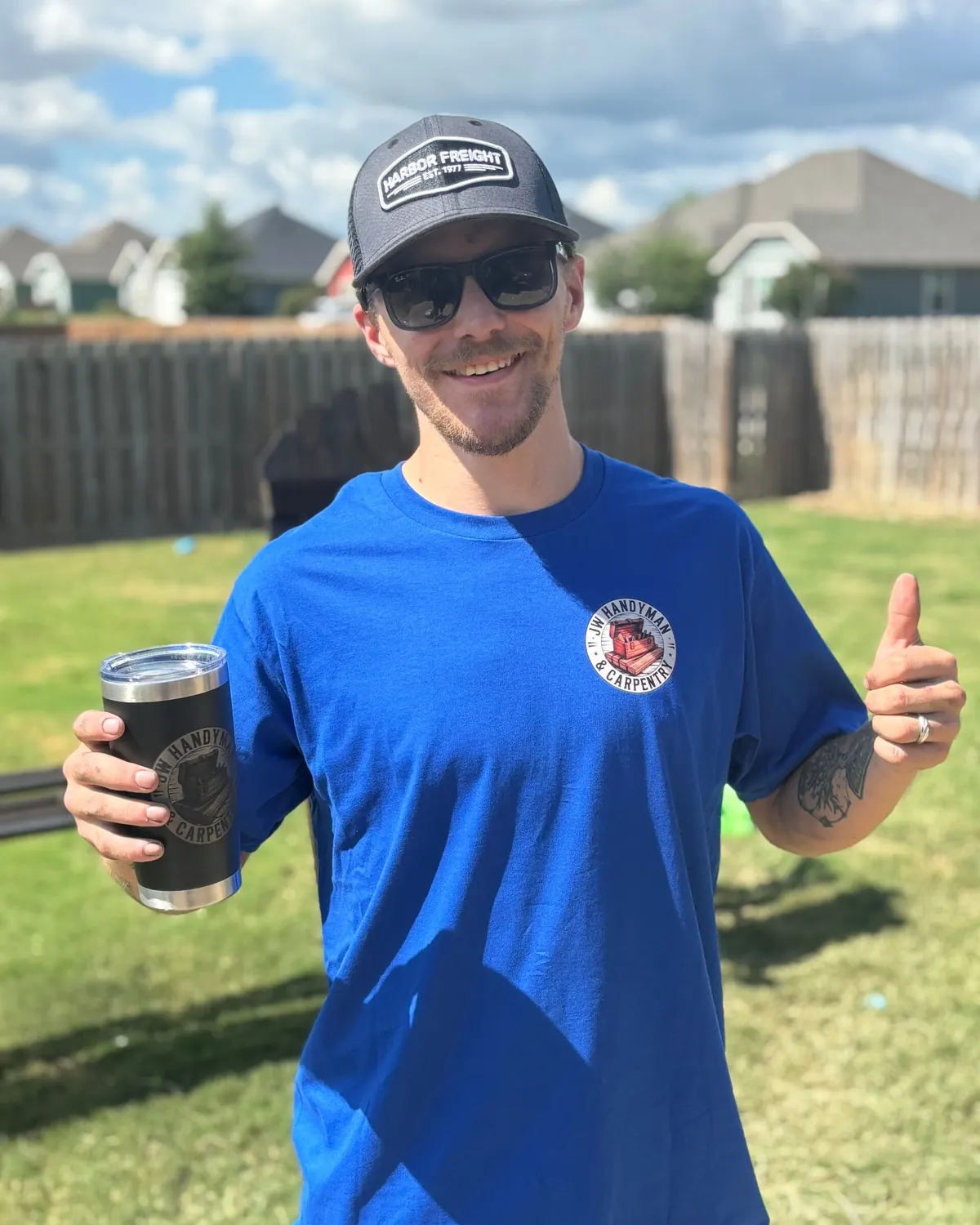 Justin Watson, owner of JW Handyman & Carpentry